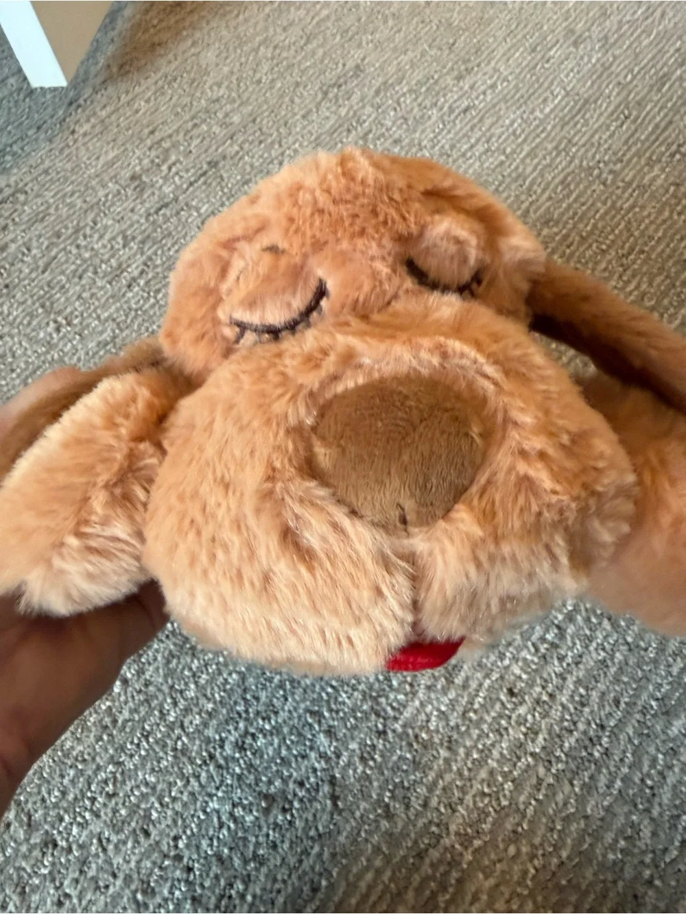 Snuggle Puppy Plush Dog with Heartbeat | Calming Comfort Toy | Pet Anxiety Aid